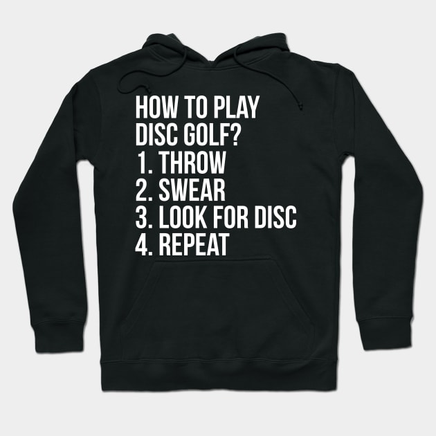 How To Play Disc Golf? Hoodie by evokearo